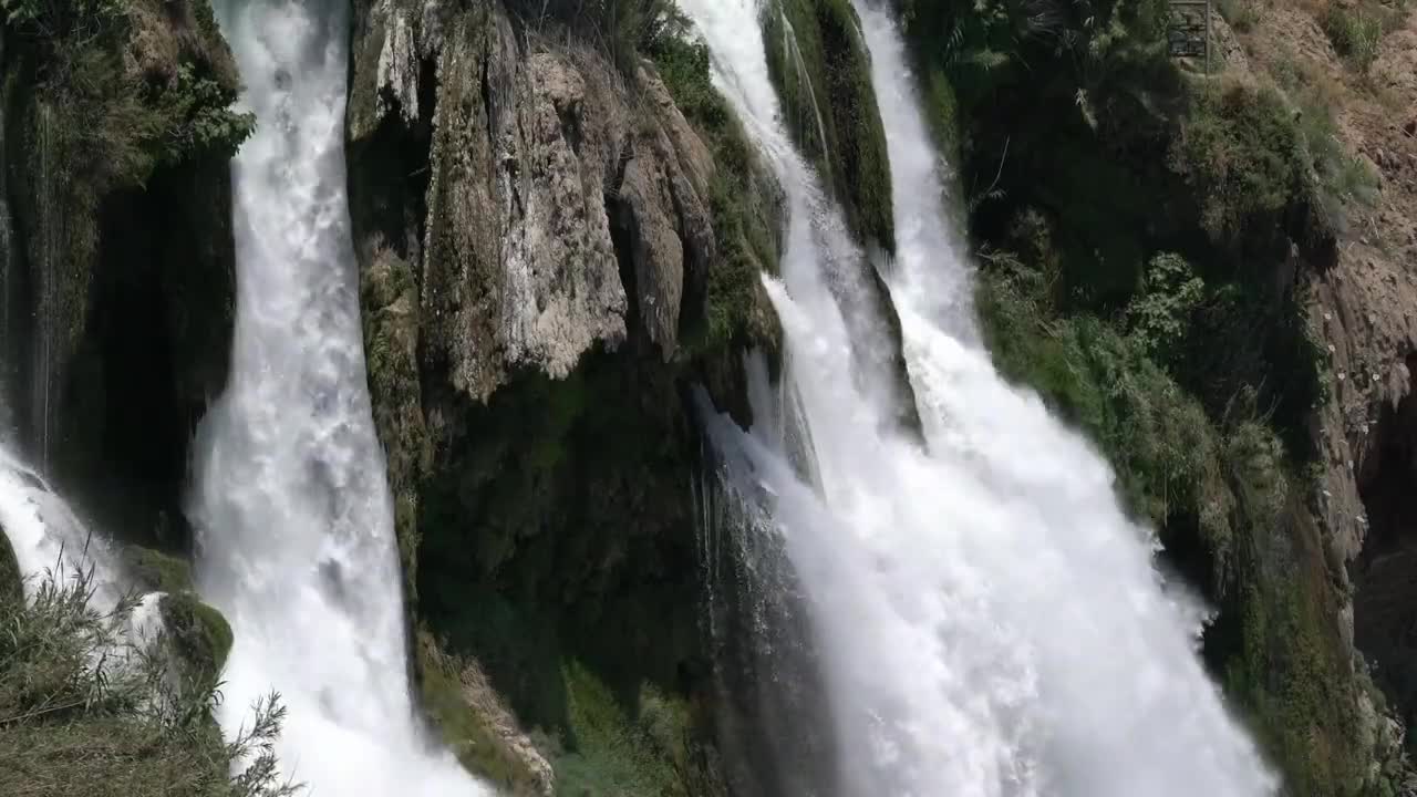 Waterfalls Compilation relaxing nature imagery for insomnia ( Rushing Water Sounds )