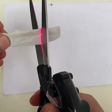 Professional Laser Guided Multi-purpose Stainless Steel Scissors