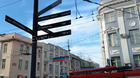 2022-11-07 Following up on this morning's post about Ukraine bombing the centre of Donetsk (again)