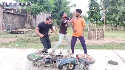 Top New Funniest Comedy Video, Must Watch Viral Funny Video 2022 Episode 175 By Bindas Fun Bd
