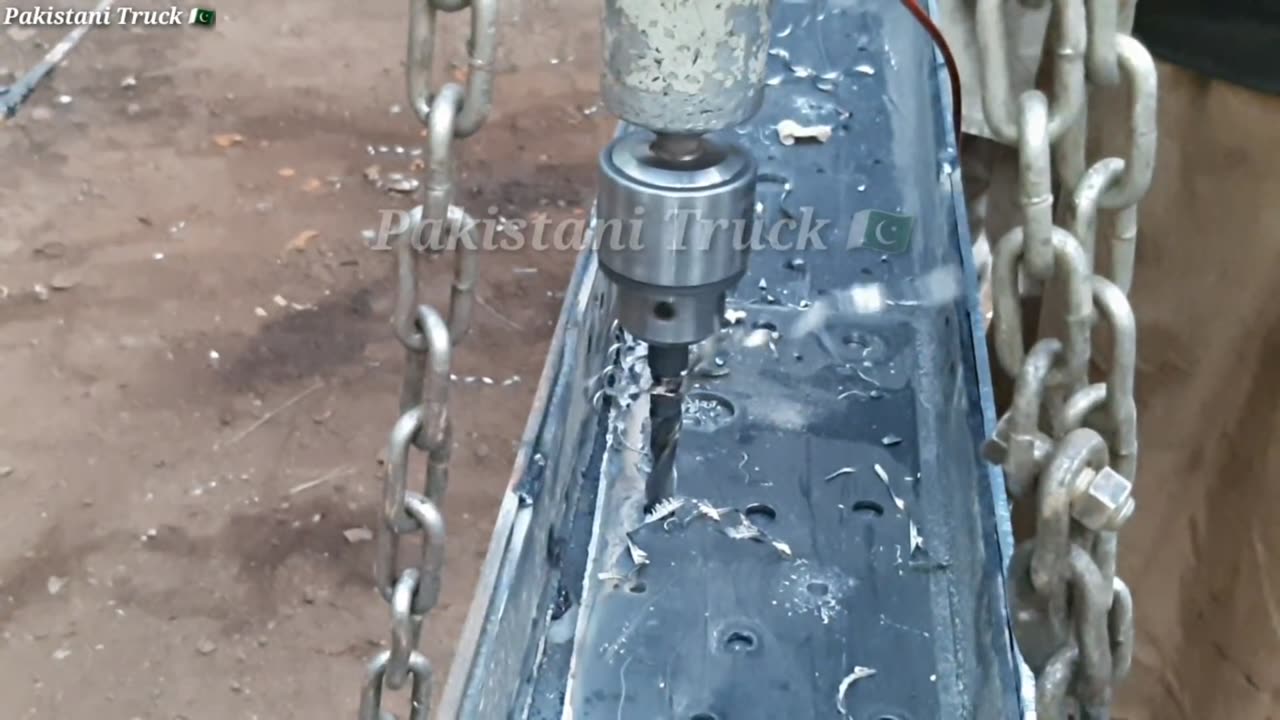 Rebuild an new Chassis Hino euro 2 turbo intercooler