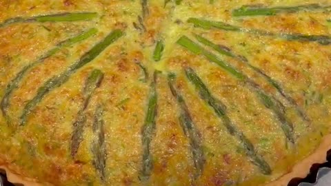 Asparagus pie