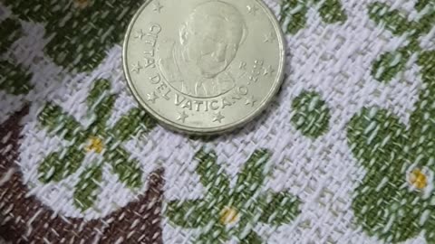 Vatican city 50 Cents 2012