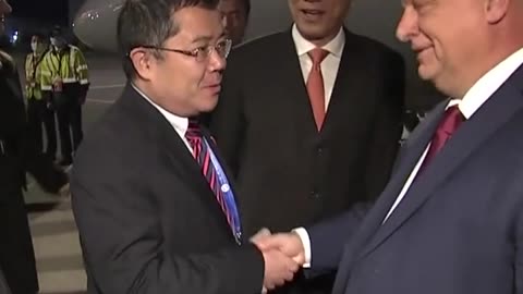 Hungary PM Orban arrive in Beijing for Belt and Road Forum