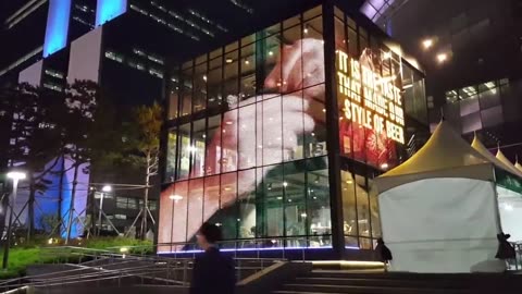 BiG Picture Company - LED Video Wall Fassade aus Mediaglas