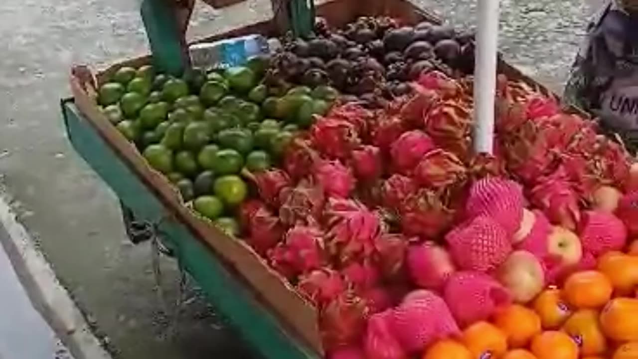 Philippines Mobile Fruit Stand