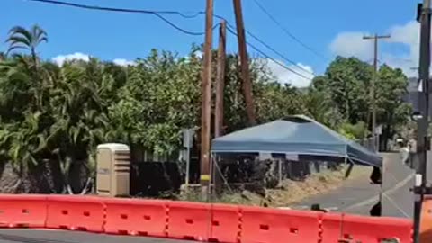 ‘Biden’s Curtain’ In Hawaii [Miles of Black Fence Erected In Maui]