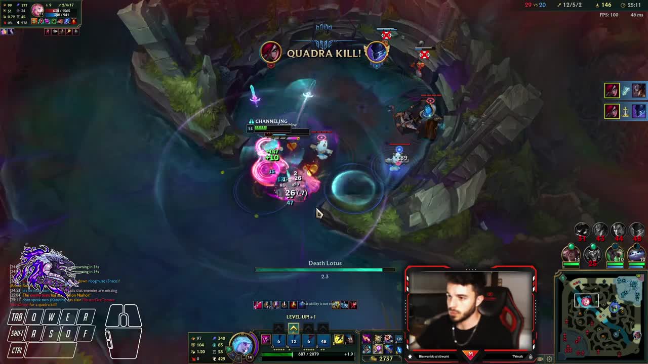 1v5 Pentakill to comeback the game