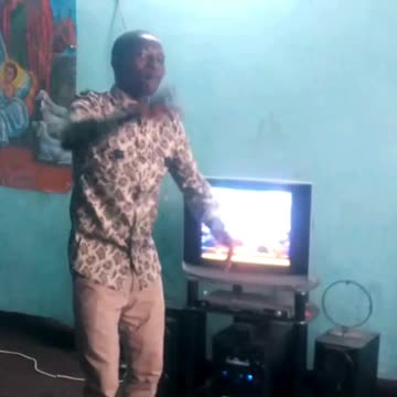 Moses rocking with Follow No One in Nigeria!