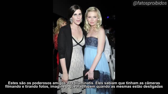 Um Illuminati confrontado e sua amiga satânica