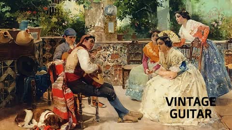 SIVILJA VINTAGE GUITAR Spanish Guitar Sensual Romantic Relaxing Music Spa Massage Music