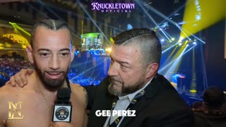 Interview at BKFC DAZN Hollywood with Gee Perez Bare Knuckle
