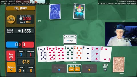 Abandoned Deck - Balatro Session 15 - Lunch Stream and Chill