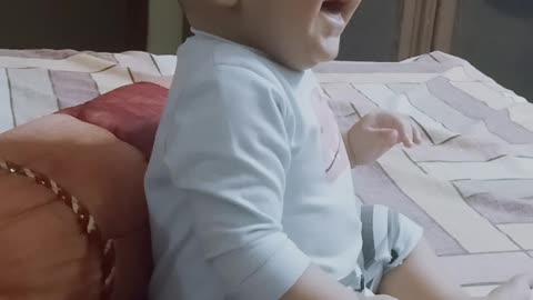 Child laughing