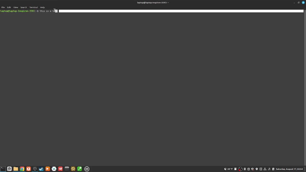 237_how to create top and bottom space from the prompt and text