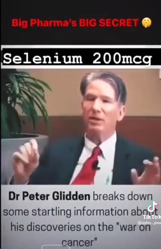 200 Mcg Daily of SELENIUM CAN CURE BREAST CANCER....