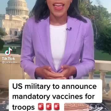 Military Cannot Be Forced Vaccinated