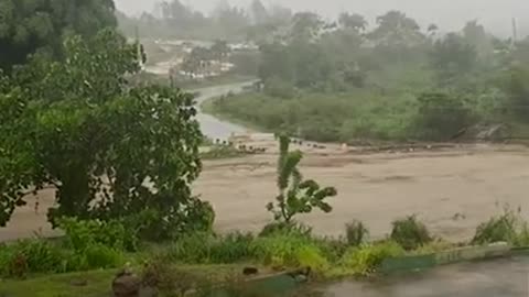 Bridge swept away as Hurricane Fiona hits Puerto Rico ABC News