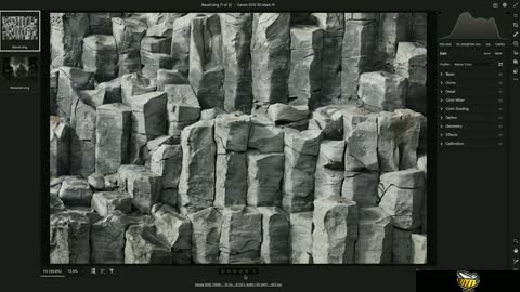 A tour of the camera raw interface
