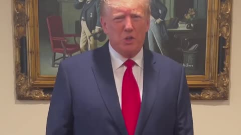 NEW: Trump issues video statement talking about the legal warfare against him