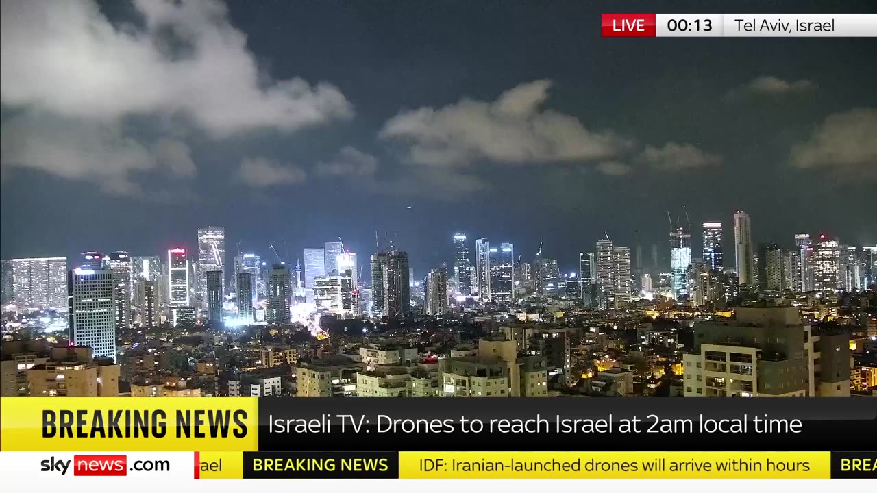 BREAKING Iran launches operation 'True Promise' against Israel