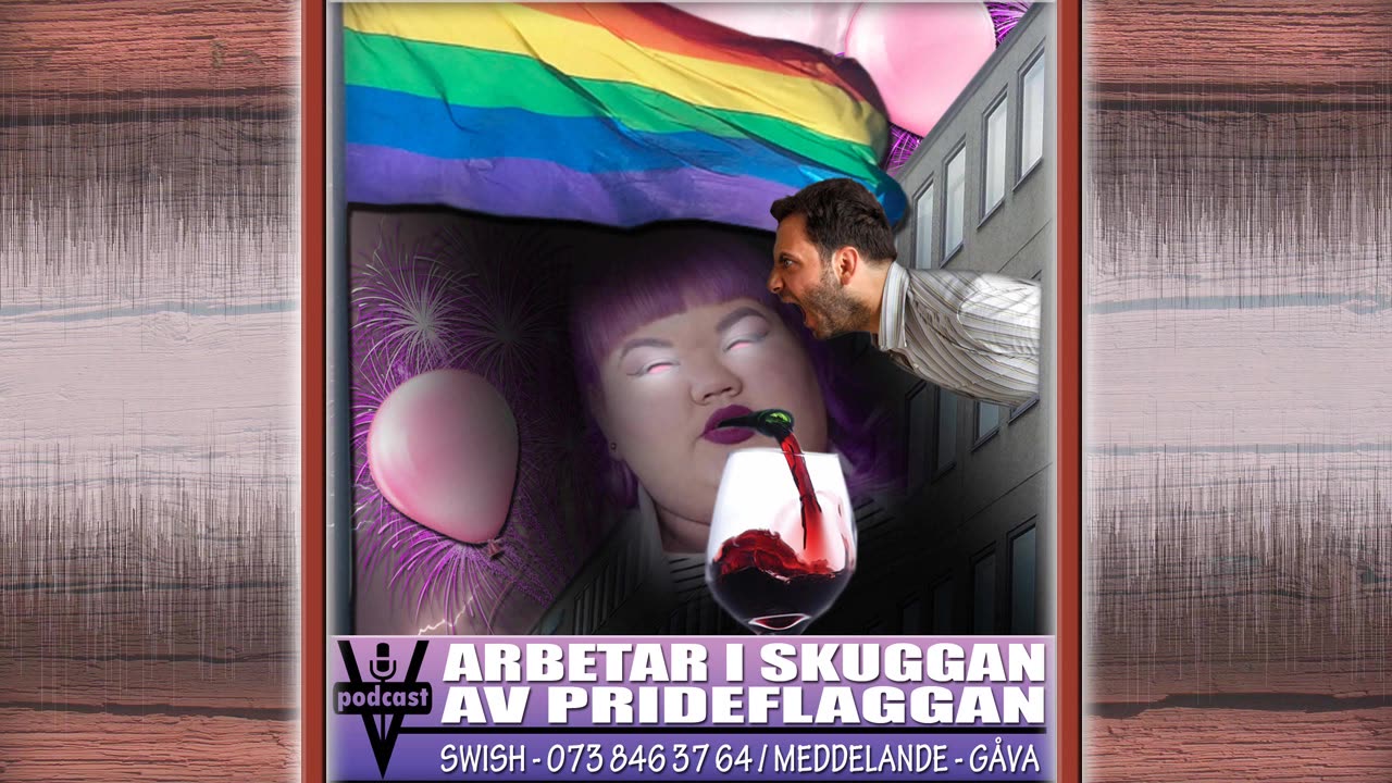 ARBETAR I SKUGGAN AV PRIDEFLAGGAN