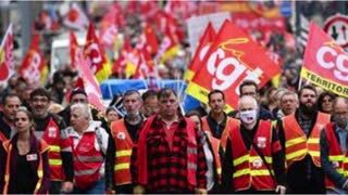 Massive strikes hit France