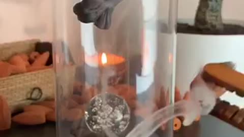 Beautiful creation smoke