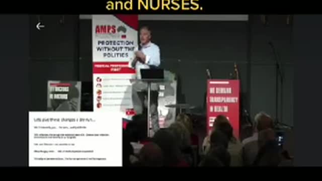 AUSTRALIAN FRONTLINE WORKERS SPEAK=OUT! ***SHARE***