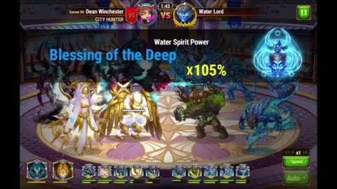 Hero Wars TOE Thursday Week 3 New Water