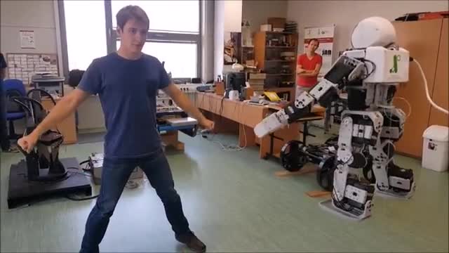Controlled by Kinect