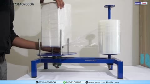 MINI BOX STRETCH WRAPPING MACHINE