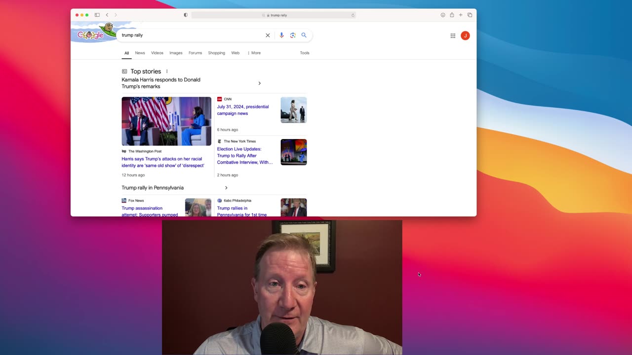 Is Google interferring in the 2024 election?