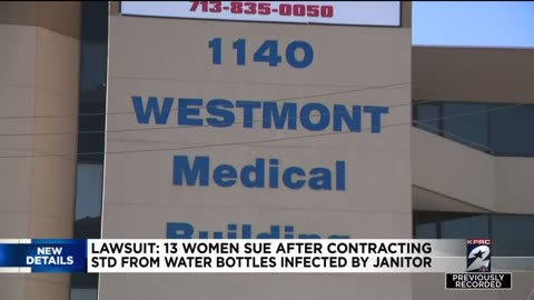 Houston TX Janitor infected 13 women with STD’s by rubbing his genitalia on water bottles