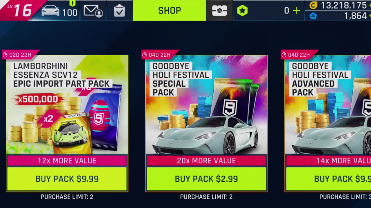 Asphalt 9: Legends - What I doing could not working loaded explore features on network