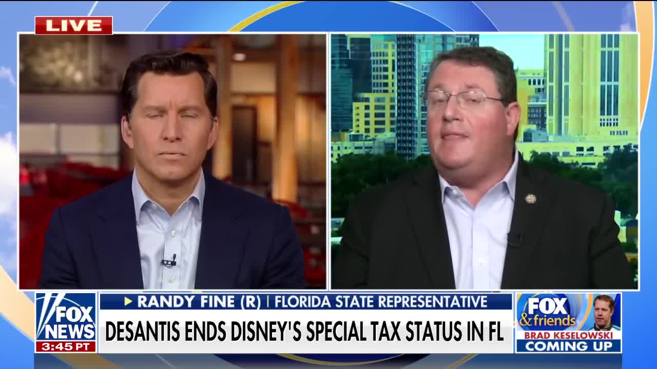 Disney attempted to bring ‘California values’ to Florida: FL state rep.