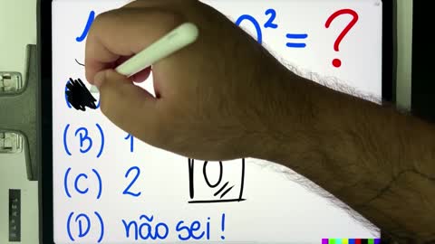 😱 1-0!+0² = Você consegue resolver EXPRESSÃO NUMÉRICA com zero fatorial e zero ao quadrado