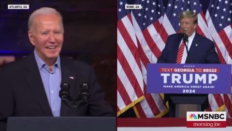 Trump React to Biden News Job Report & Crime Rates