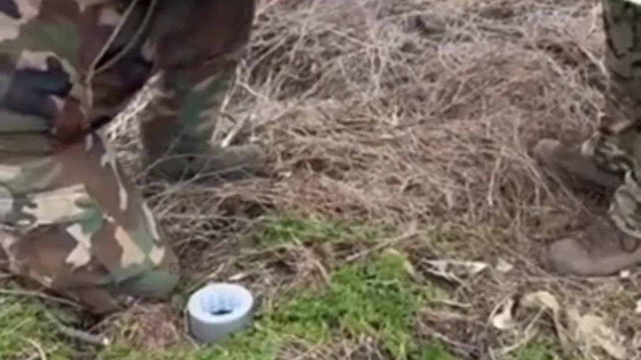 Ukrainian Soldiers strap an RPG to a Drone. Then fly it and smash it into the Russian lines
