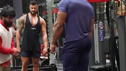 Gym Man Angry on Wheel Best Performance