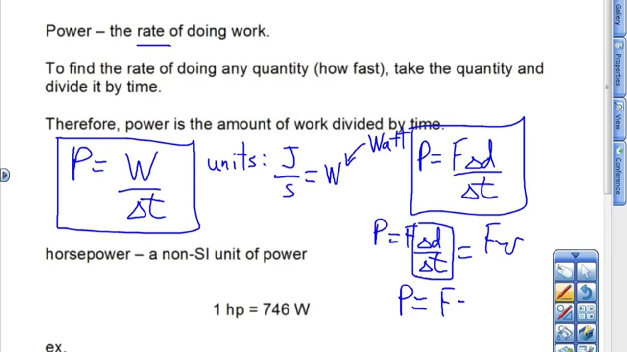 Power Lesson