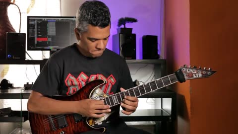 Disconnect Megadeth Guitar Solo By Andres Castro 🎸​🎵