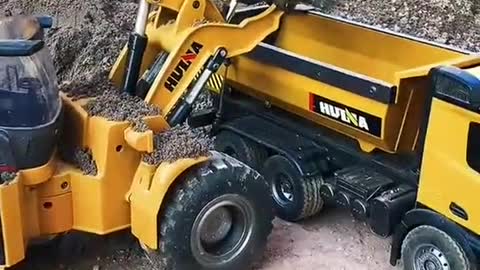 BULDOZER murah cuma 200 ada lampu dan suara jernih