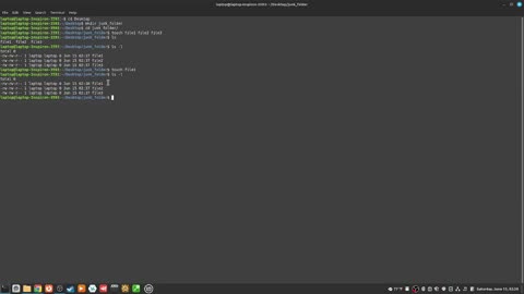 116_how to "change the last accessed date of a file" with the "touch" command