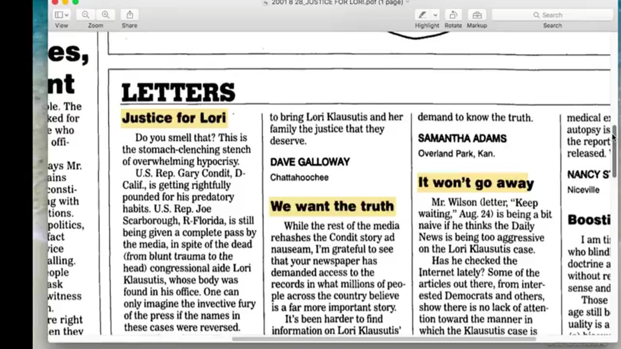 LINDA PARIS - PSYCHO JOES DEAD INTERN! BUSH FUNERAL NOTE! UPDATES! 11-18-24