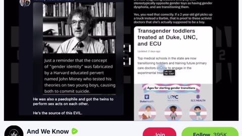 WHO FABRICATED THE CONCEPT OF “GENDER IDENTITY”?