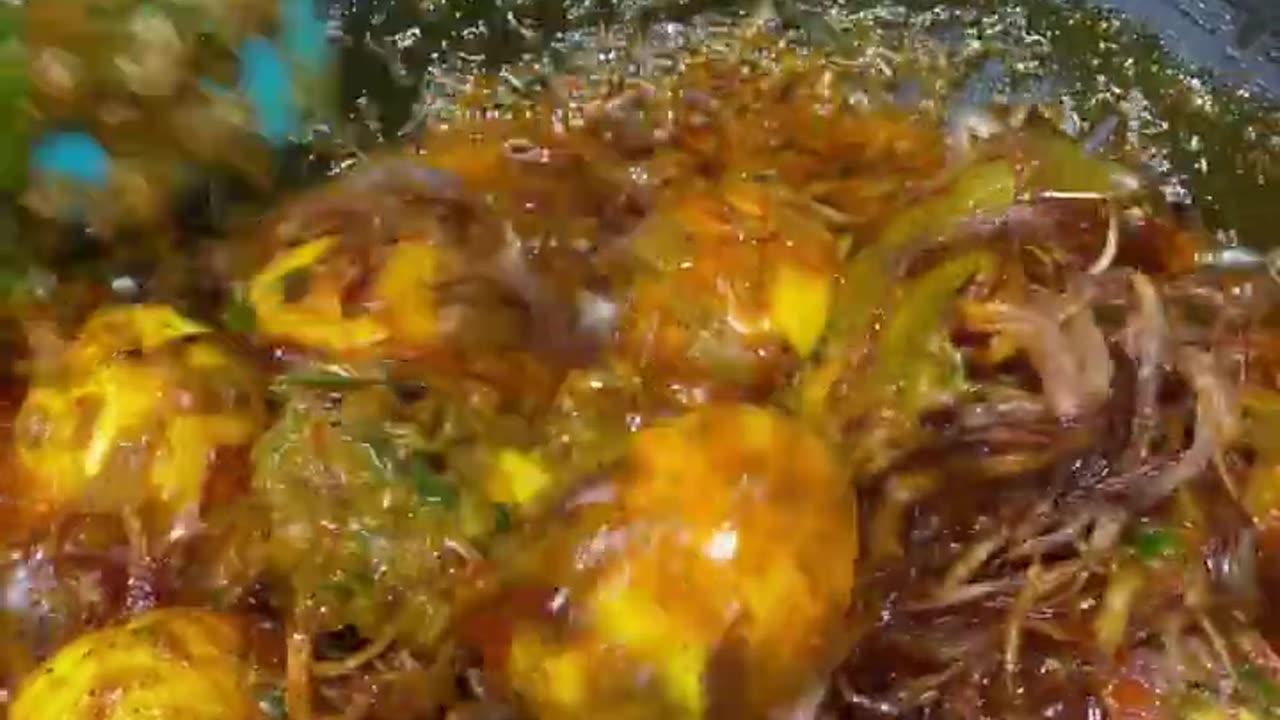 Food video eeg biryani recipe