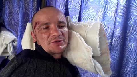 Ukrainian soldiers wounded at Mykolayiv frontline speak
