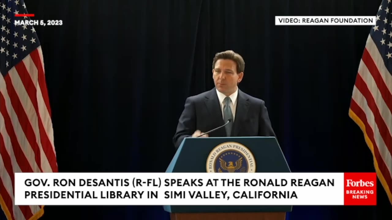DeSantis Takes Aim At 'Feckless Leftist Politicians'