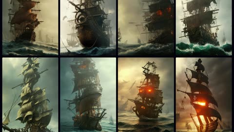 OVERZEALOUS PIRATE SHIPS [4K]